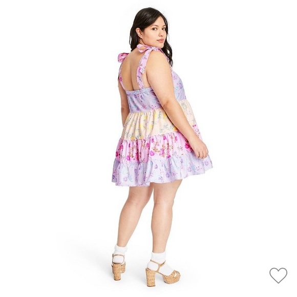 LoveShackFancy for Target Jeanne Tie-Strap Dress - Picture 5 of 9